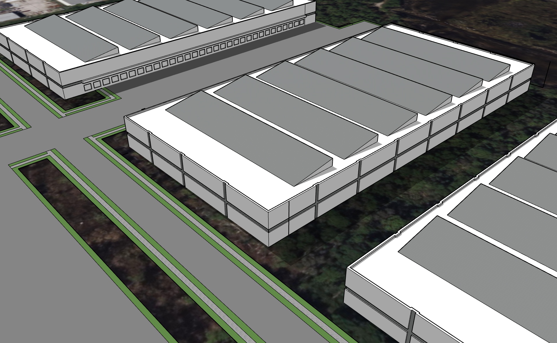 Del Prado North Commerce Park parcels 
				   map